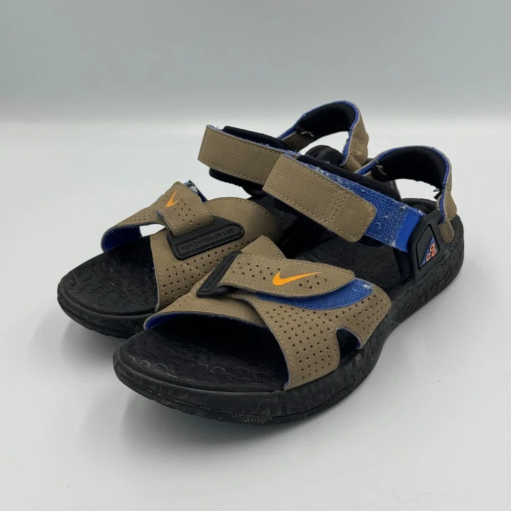 Nike Tan Air ACG Deschutz Sandals 5 NO BOX